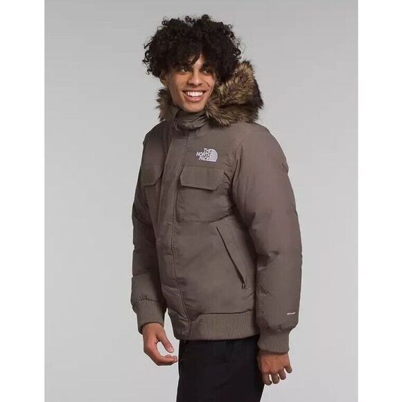 The North Face Men’s McMurdo Bomber Falcon Brown 600 Down Large NWT - Picture 2 of 10